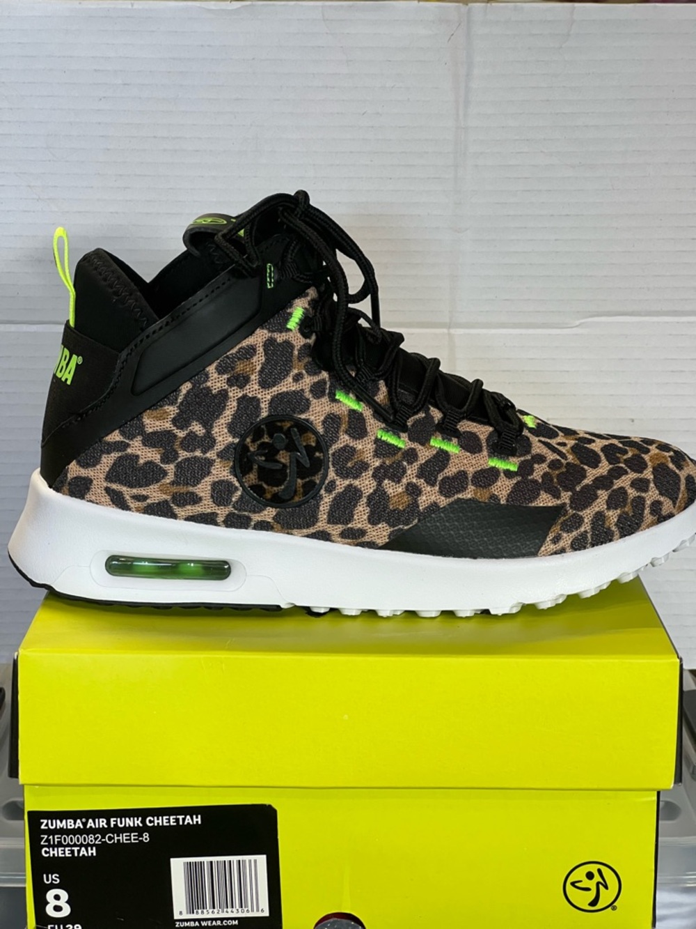 Zumba Fitness Box — Neon Yellow & Black